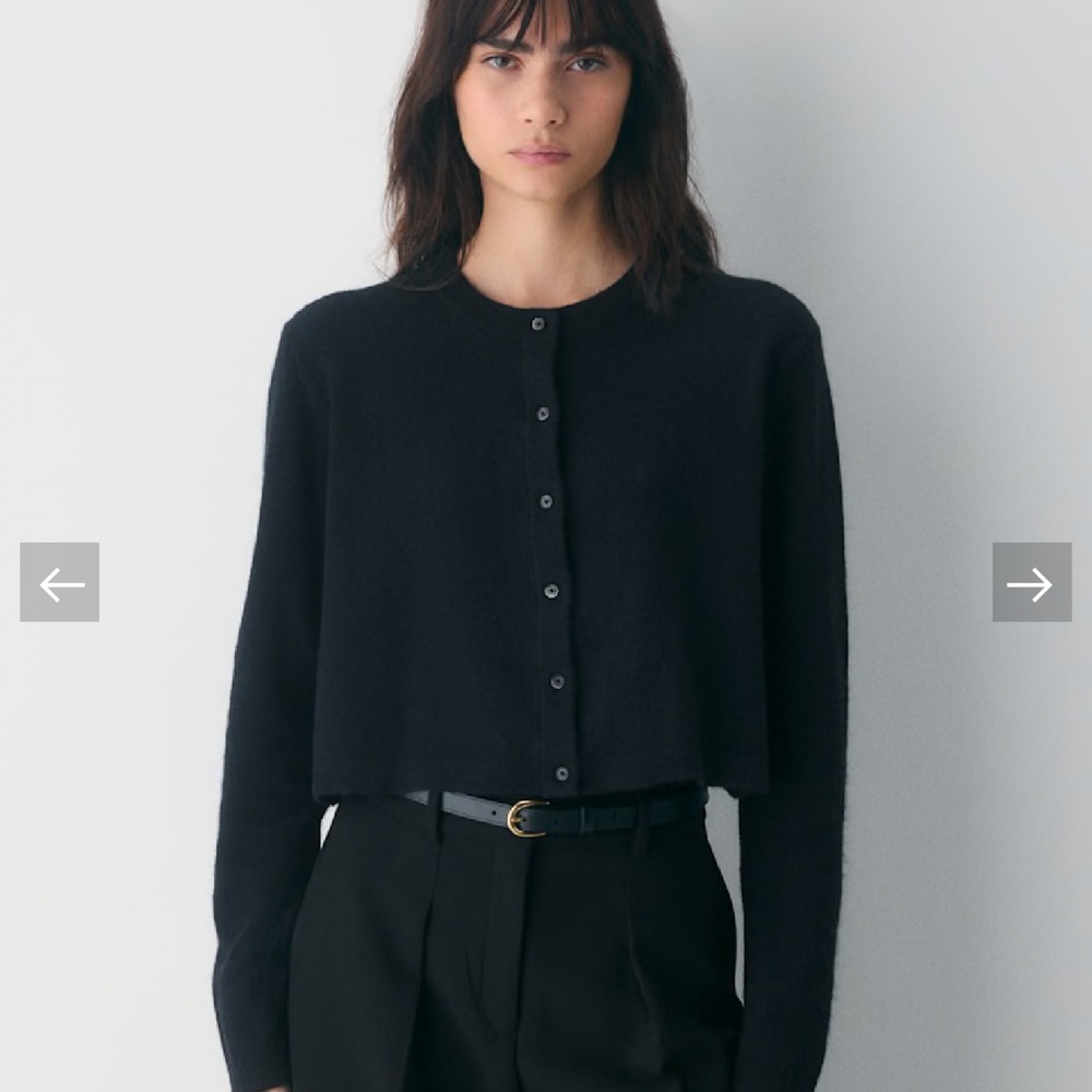 ❌SOLD❌ Wilfred SoftSpoke™ Sicily Cardigan- BLACK - Picture 1 of 7